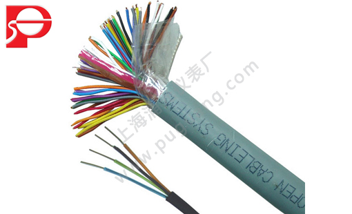 Shielded cable for low smoke halogen free computer