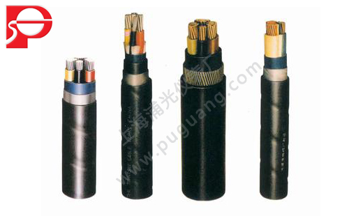 Metal shielded cable