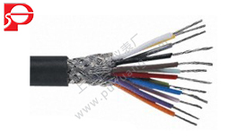 Twisted shielded cable for electronic computer