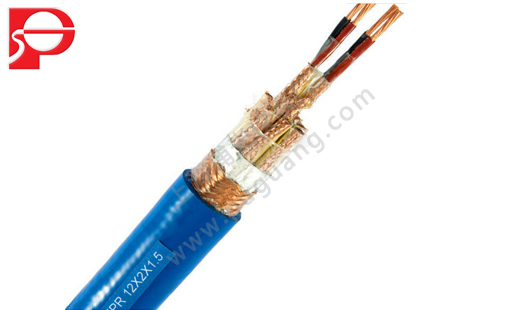 Low smoke zero halogen flame retardant control cable