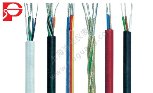 Fluorine plastic insulation compensating cable