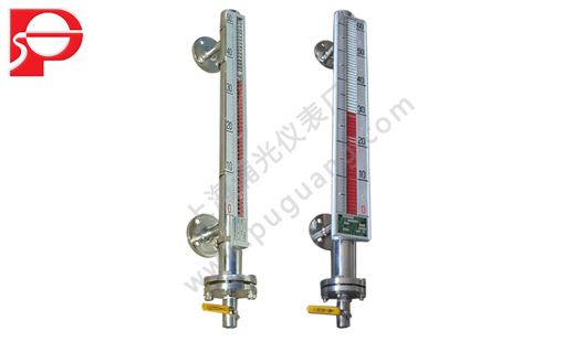 Magnetic column level gauge