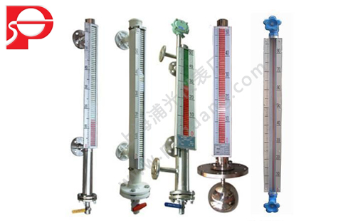 Magnetic level gauge turning