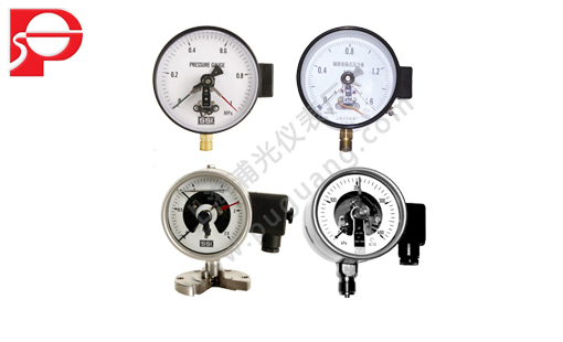 The electric contact pressure gauge