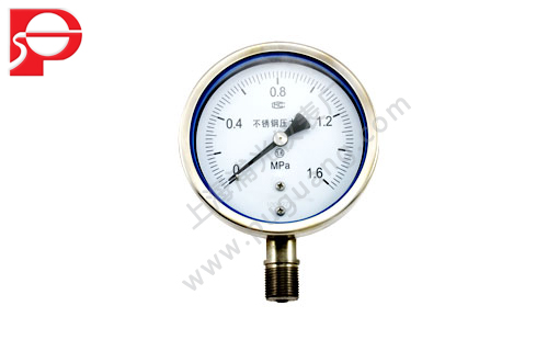 Stainless steel pressure gauge